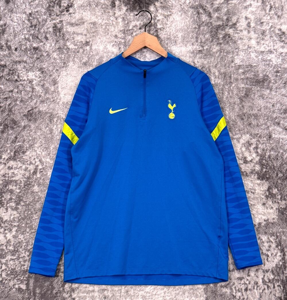 Nike Tottenham Hotspurs Pre Match Top Large Mens Zip Collar Warm Up